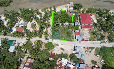 618 sqm Seaside Serenity Beckons: Beachfront Bliss Lot For Sale in Carmen, Cebu