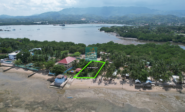 618 sqm Seaside Serenity Beckons: Beachfront Bliss Lot For Sale in Carmen, Cebu