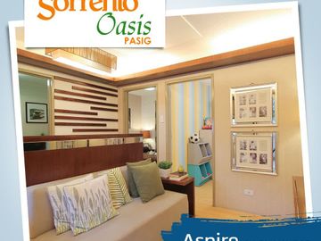2 Bedrooms Condo Unit For Sale in Pasig, Sorrento Oasis Aspire By Filinvest