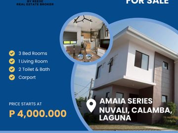 For Sale 3BR Townhouse at AMAIA Series Nuvali, Calamba, Laguna (Ayala Land)