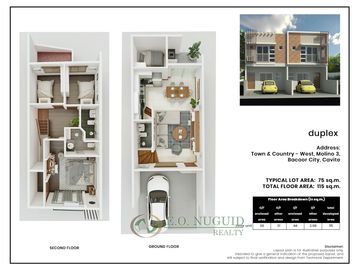 House and Lot for Sale in Molino West 3, Bacoor City, Cavite!