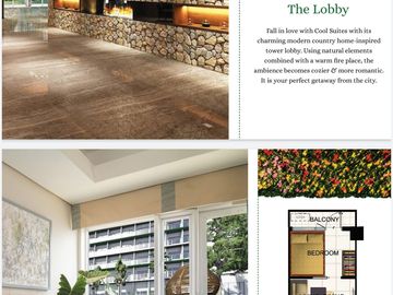 Smdc Cool Suites at Wind Residences Tagaytay 1 Bedroom with Balcony/Rent to Own