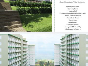Smdc Cool Suites at Wind Residences Tagaytay 1 Bedroom with Balcony/Rent to Own