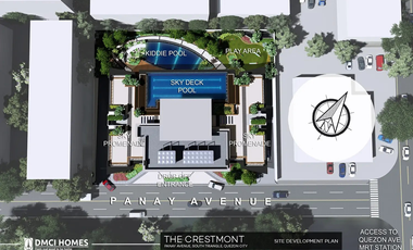 1-Bedroom Condo Unit for Sale at The Crestmont in Quezon City