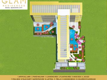 Condominium for sale in Quezon City (Glam Residences)