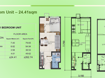5% DISCOUNT -1 BEDROOM CONDO UNITS AVAILABLE IN GLADE RESIDENCES JARO ILOILO CITY