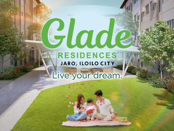 5% DISCOUNT -1 BEDROOM CONDO UNITS AVAILABLE IN GLADE RESIDENCES JARO ILOILO CITY