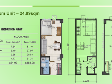 5% DISCOUNT -1 BEDROOM CONDO UNITS AVAILABLE IN GLADE RESIDENCES JARO ILOILO CITY
