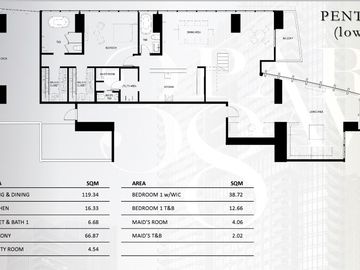 360° Sea, City & Mountain Views | For Sale Penthouse at 38 Park Ave Cebu IT Park