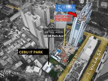 360° Sea, City & Mountain Views | For Sale Penthouse at 38 Park Ave Cebu IT Park