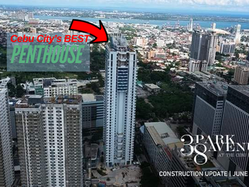 360° Sea, City & Mountain Views | For Sale Penthouse at 38 Park Ave Cebu IT Park