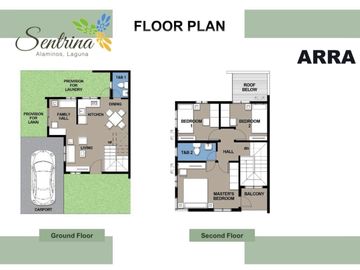 ‼️For Sale Non - RFO 3BR Single Attached in Sentrina Alaminos Laguna- ARRA MODEL