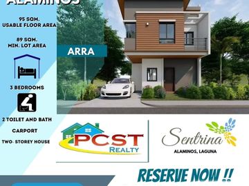 ‼️For Sale Non - RFO 3BR Single Attached in Sentrina Alaminos Laguna- ARRA MODEL