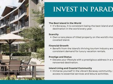 Boracay's First Green Residential Condominium with Smart Home Features for Sale