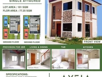 House and Lot For Sale at Tanauan Park Place Linnea Single Attached