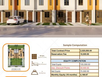 House and Lot For Sale- Townhouse through Pag ibig in Cagayan de Oro City