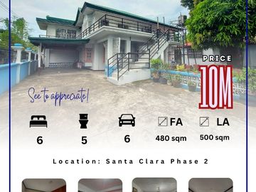 6-bedroom House at Santa Clara Phase 2 Bacolod!