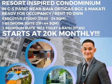 2 bedroom Condo for sale in Ortigas Rent to own Kasara Urban Resort Residences