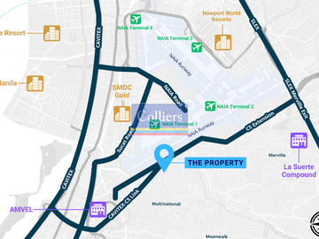 FOR SALE: Prime Industrial Land Across NAIA and along C5 Extension, Paranaque