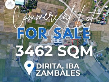 Commercial Lot Adjacent To New Municipal Hall of Iba For Sale