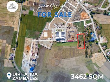 Commercial Lot Adjacent To New Municipal Hall of Iba For Sale