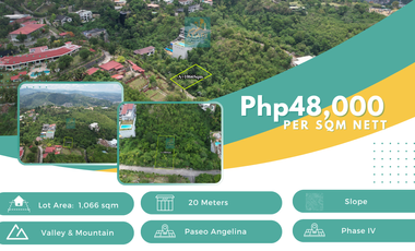 For Sale: 1,066 SQM Prime Lot with Valley & Mountain Views – Maria Luisa Estate