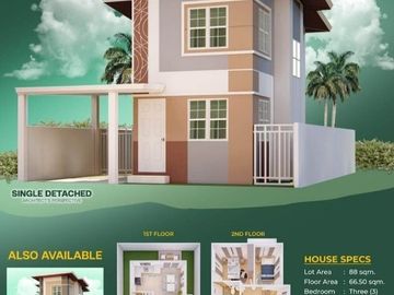 3 Bedrooms Single House For Sale near Clark, Porac, Pampanga
