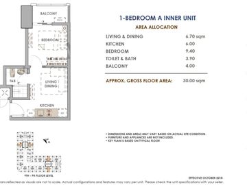 2 Bedroom Condo For Sale in Pasay City - The Aston Place Near Makati, MOA & LRT
