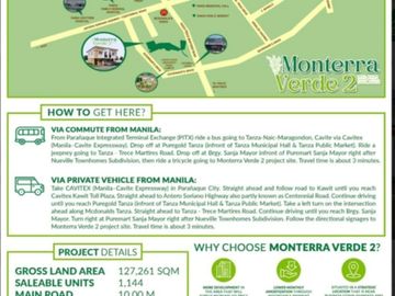 2-Storey Townhouse for Sale Monterra Verde 2, Tanza Cavite