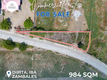 984 SQM Commercial Lot For Sale in Iba, Zambales