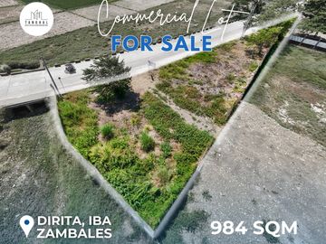 984 SQM Commercial Lot For Sale in Iba, Zambales