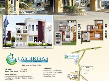 3 Bedrooms 1 Family Room 2 T&B Single Attached Home (Tanza)