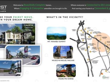 Affordable 2BR Calista Townhouse with Prime Location here in Sto. Tomas Batangas