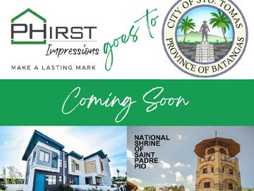 Affordable 2BR Calista Townhouse with Prime Location here in Sto. Tomas Batangas