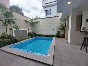 For Sale Brand new Two (2) Storey Single Attached House and Lot with Pool in Gre
