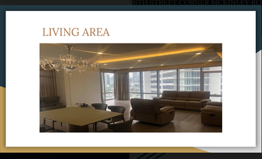 For Rent: 3 Bedroom Unit with 2 Parking Lots in Proscenium at Rockwell, Makati