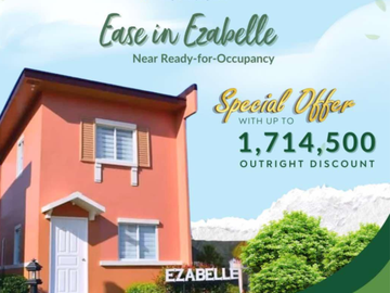Affordable 2 Bedrooms 2-Storey Near Ready for Occupancy in Puerto Princesa