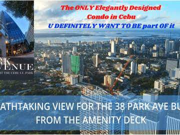 New 1 Bedroom for Sale | 38 Park Avenue, Cebu IT Park | Infinity Pool & Gym