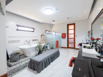 Elegant 4 Bedroom Fairway House and Lot with roofdeck in Manila Southwoods