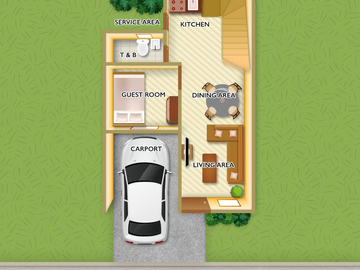 3BR Thea Unit Townhouse for Sale in Tapia, General Trias, Cavite