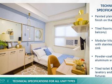 Spacious 2BR Condo w/ Balcony at Westwind, Lancaster New City – ₱21K/Month