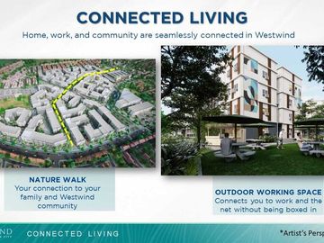 Spacious 2BR Condo w/ Balcony at Westwind, Lancaster New City – ₱21K/Month