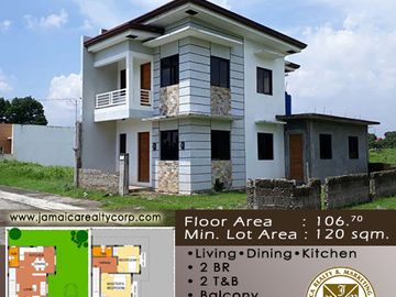 2 Bedroom, 2 Storey House and Lot for Sale in Alaminos Laguna (1st Class Subd.)