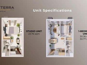 Adara by Asterra | Studio, 1BR, 1BR