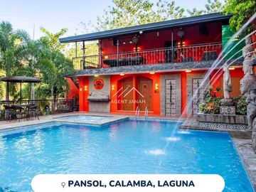 Mansion Resort For Sale with Natural Hot Spring and Views in Pansol