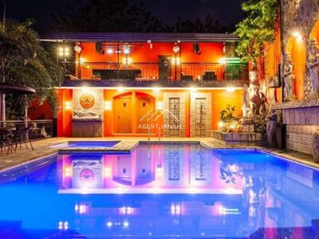 Mansion Resort For Sale with Natural Hot Spring and Views in Pansol