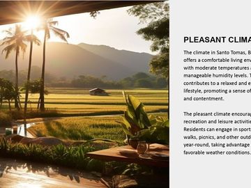Pievana I 1 Bedroom Suite Unit with Balcony for Sale in Santo Tomas, Batangas