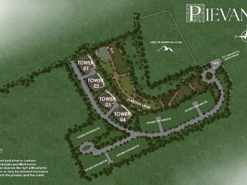 Pievana I 1 Bedroom Suite Unit with Balcony for Sale in Santo Tomas, Batangas