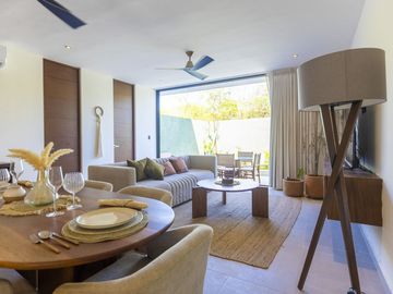Casa tipo townhouse en venta en Castelnovo Luxury Temozon