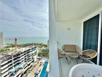 Apartasuite con balcón y jacuzzi en pozos colorados